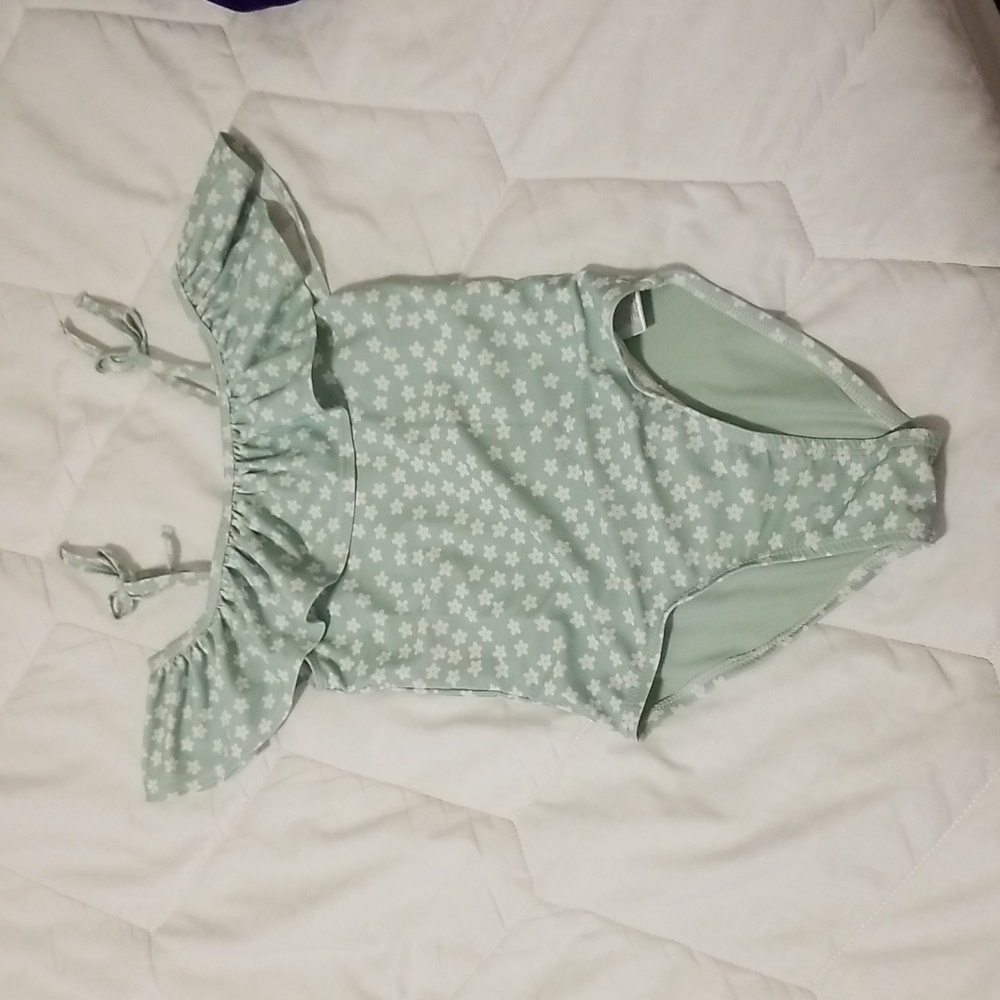 Sunset Sky girls size 7 Swimsuit